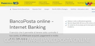 Come attivare BancoPosta online: guida illustrata