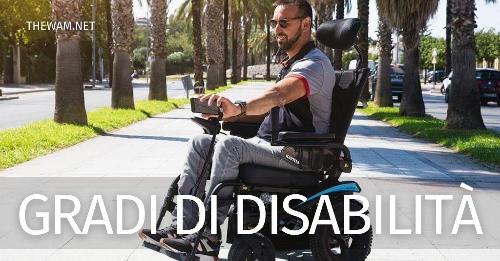 Quali sono i gradi di disabilità