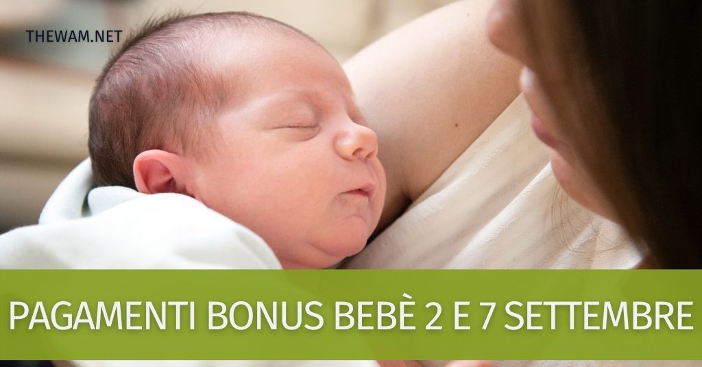 pagamenti bonus bebè settembre