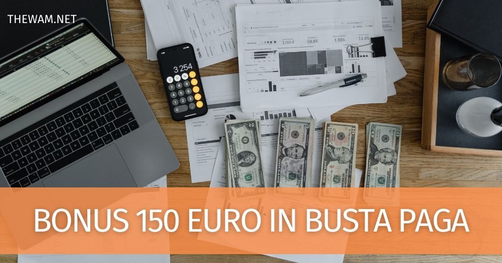 bonus 150 euro in busta paga