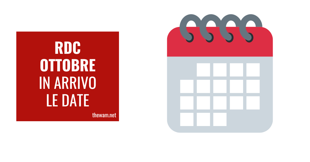 L’INPS sblocca l’Rdc di ottobre le date a novembre