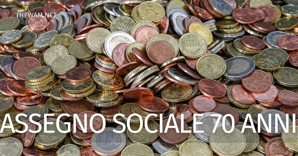Assegno Sociale 2023 con più di 70 anni