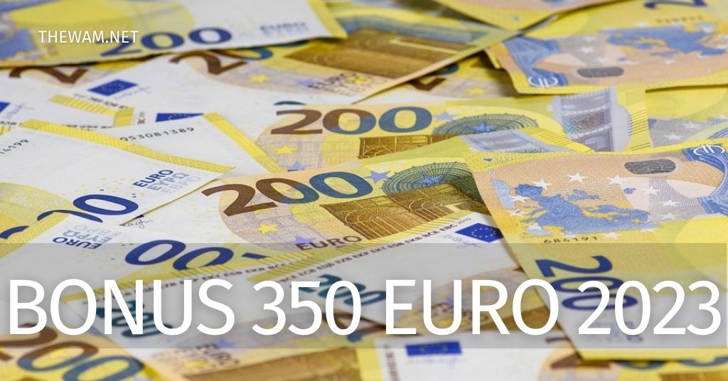 Bonus 350 euro nel 2023