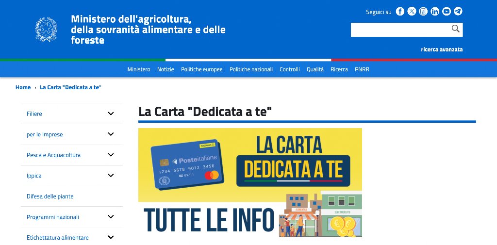  Nuova Carta Dedicata a Te: come sapere se avrai i 500 euro